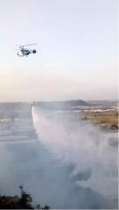 Son dakika haberleri... Antalya'da çalılık alan yangını ormanı tehdit ediyor Son dakika haberleri... Antalya'da çalılık alan yangını ormanı tehdit ediyor