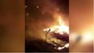 Antalya'da otluk alanda yangın Antalya'da otluk alanda yangın
