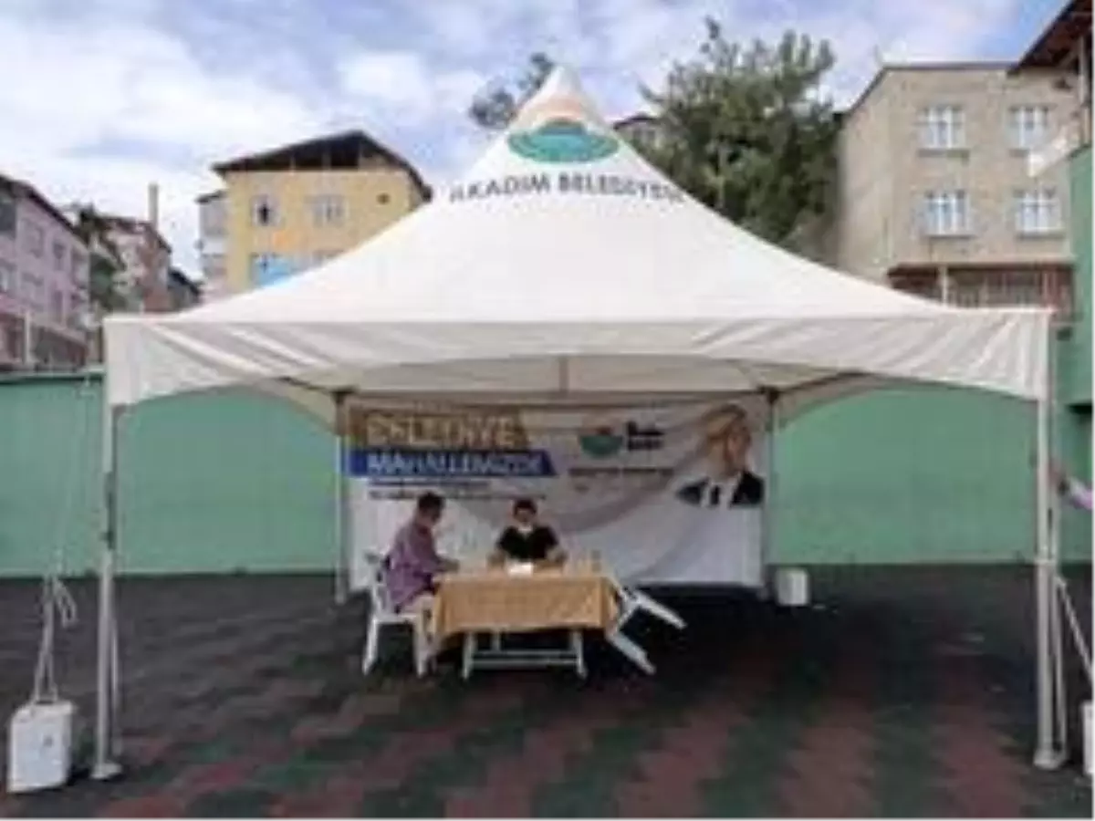 Belediye mahallemizde çadırı 17. mahallesinde