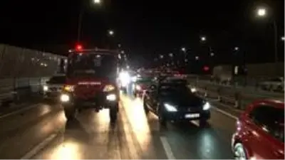 Haliç Köprüsü'nde feci trafik kazası: 1 ağır yaralı Haliç Köprüsü'nde feci trafik kazası: 1 ağır yaralı