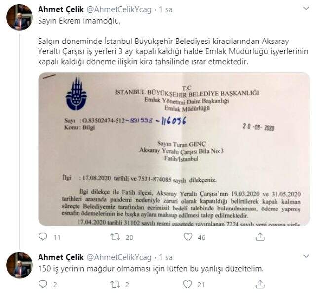 İYİ Partili Vekil Ahmet Çelik'ten İmamoğlu'na çağrı: Lütfen bu yanlışı düzeltin