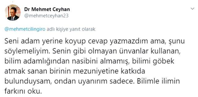 Profesörlerin maske tartışması! Sosyal medya üzerinden birbirlerine girdiler