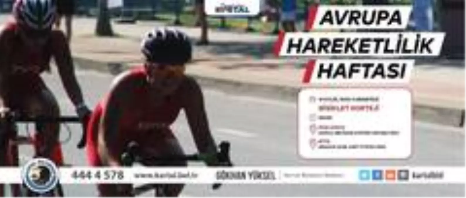Avrupa Hareketlilik Haftası Kartal'da bisiklet korteji ile kutlanacak