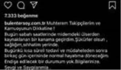 Bülent Ersoy, hastaneye kaldırıldı Bülent Ersoy, hastaneye kaldırıldı