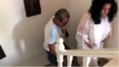 Emekli öğretmen çiftin teraslarından pazara uzanan eğlenceli uğraşları Emekli öğretmen çiftin teraslarından pazara uzanan eğlenceli uğraşları