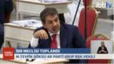 İBB Meclisi'nde kavga İBB Meclisi'nde kavga