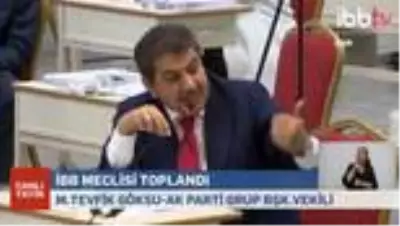 İBB Meclisi'nde kavga İBB Meclisi'nde kavga