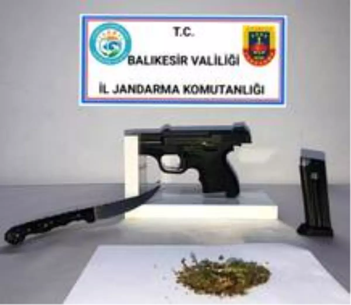 Jandarmanın dikkati yakalattı