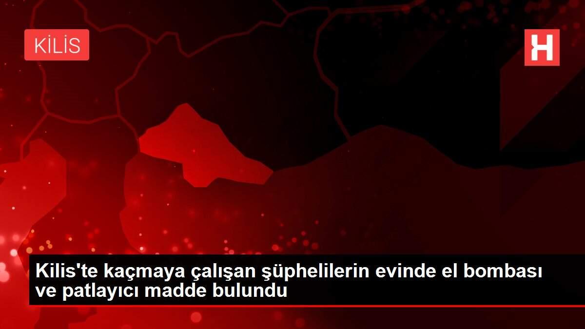 Son dakika haber! Kilis'te kaçmaya çalışan şüphelilerin evinde el bombası ve patlayıcı madde bulundu