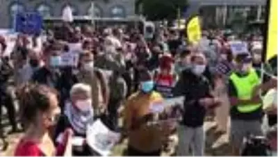 Son dakika haber! Midilli Adası'ndaki evsiz mülteciler için gösteri düzenlendi Son dakika haber! Midilli Adası'ndaki evsiz mülteciler için gösteri düzenlendi