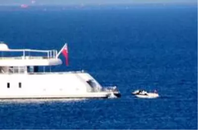Abramoviç'in Bodrum sefası sürüyor Abramoviç'in Bodrum sefası sürüyor