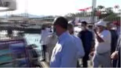 Bakan Kasapoğlu teknede kahve içti, yenilenen Marmaris Şehir Stadyumu'nu gezdi Bakan Kasapoğlu teknede kahve içti, yenilenen Marmaris Şehir Stadyumu'nu gezdi