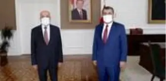 Saadet Partisi: Bakan Koca, Saadet Partisi Genel Başkanı Karamollaoğlu ile bir araya geldi Saadet Partisi: Bakan Koca, Saadet Partisi Genel Başkanı Karamollaoğlu ile bir araya geldi