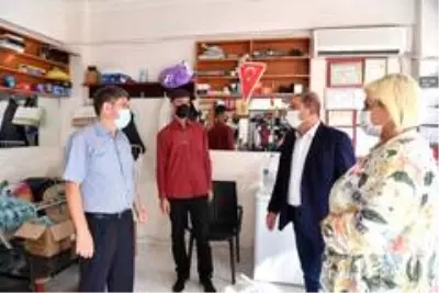 Başkan Kılıç'tan koronavirüs denetimi Başkan Kılıç'tan koronavirüs denetimi