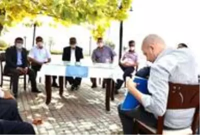 Başkan Şayir, muhtarlarla istişare yaptı Başkan Şayir, muhtarlarla istişare yaptı