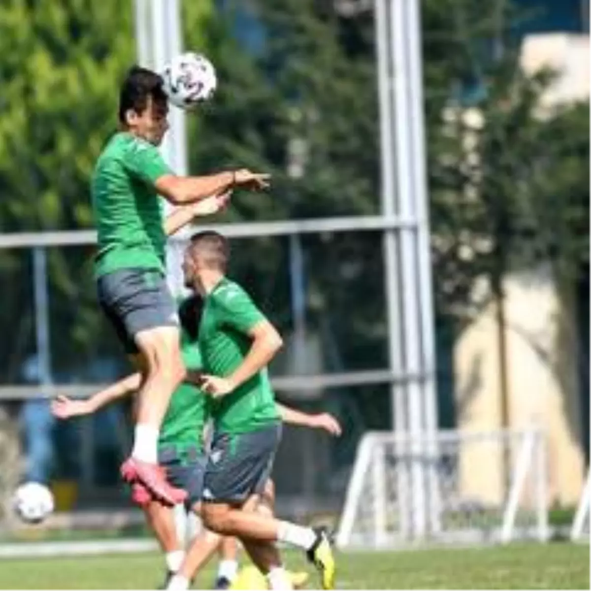 Bursaspor idman sonrası İzmir'e gitti