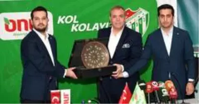 Bursaspor Kulübü, forma kol sponsoruyla sözleşme imzaladı Bursaspor Kulübü, forma kol sponsoruyla sözleşme imzaladı