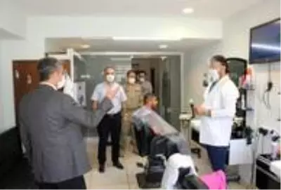 Darende'de Covid-19 denetimleri Darende'de Covid-19 denetimleri