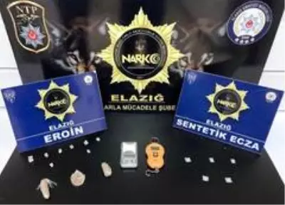Elazığ'da uyuşturucu taciri 2 şüpheli tutuklandı Elazığ'da uyuşturucu taciri 2 şüpheli tutuklandı