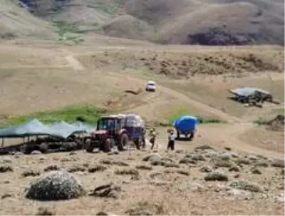Elazığ'da yaylacılar dönüş hazırlığına başladı