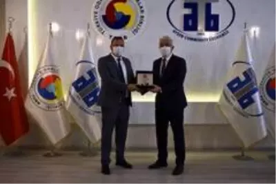İl Emniyet Müdürü Ekici, ATB'yi ziyaret etti İl Emniyet Müdürü Ekici, ATB'yi ziyaret etti