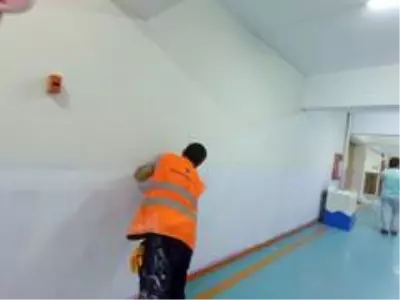 Küçükçekmece'de okullar eğitim öğretime hazırlanıyor Küçükçekmece'de okullar eğitim öğretime hazırlanıyor