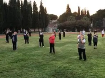 Salihli'de 'Yaşamına Hareket Kat' etkinliği Salihli'de 'Yaşamına Hareket Kat' etkinliği