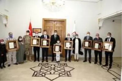 Son dakika haberi... Sivas'ta Devlet Övünç Madalyası Tevcih Töreni Son dakika haberi... Sivas'ta Devlet Övünç Madalyası Tevcih Töreni
