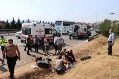 Son dakika haber... TEM Otoyolu'nda can pazarı: 2'si çocuk 6 yaralı Son dakika haber... TEM Otoyolu'nda can pazarı: 2'si çocuk 6 yaralı