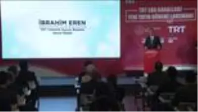 TRT EBA Kanalları Yeni Yayın Dönemi Lansmanı TRT EBA Kanalları Yeni Yayın Dönemi Lansmanı