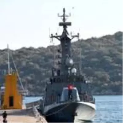 Türk hücümbotu, Kaş Setur Marina'ya demirledi Türk hücümbotu, Kaş Setur Marina'ya demirledi