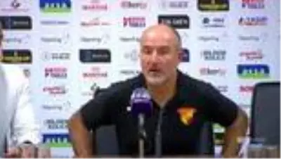 Yeni Malatyaspor-Göztepe maçının ardından Yeni Malatyaspor-Göztepe maçının ardından