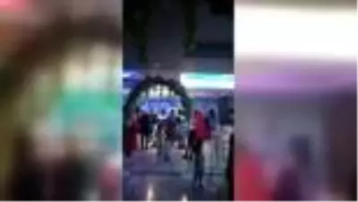 Zabıtadan kaçak kına gecesi baskını Zabıtadan kaçak kına gecesi baskını