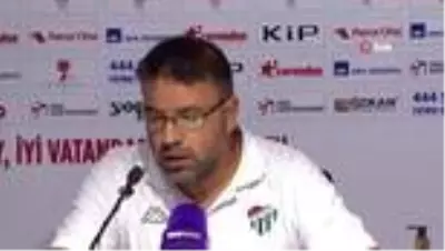 Altınordu - Bursaspor maçının ardından Altınordu - Bursaspor maçının ardından