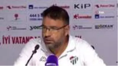 Altınordu - Bursaspor maçının ardından Altınordu - Bursaspor maçının ardından