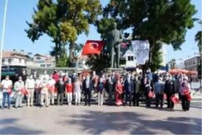 Ayvalık'ta gazilerin '19 Eylül' gururu Ayvalık'ta gazilerin '19 Eylül' gururu