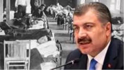 Bakan Koca, korona salgının vahametini İspanyol Gribi'yle anlattı: 50 ila 100 milyon can kaybı olmuştu Bakan Koca, korona salgının vahametini İspanyol Gribi'yle anlattı: 50 ila 100 milyon can kaybı olmuştu
