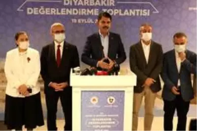 Bakan Kurum'dan Diyarbakır'a müjde Bakan Kurum'dan Diyarbakır'a müjde