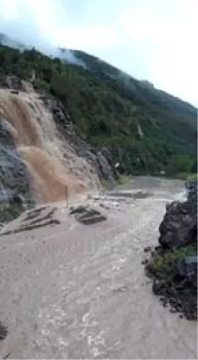 Doğu Karadeniz'de şiddetli yağış etkili oluyor