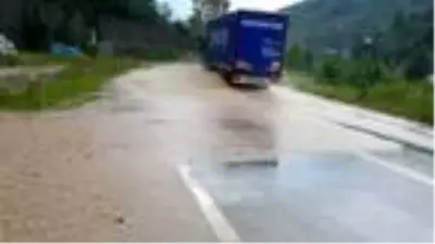 Doğu Karadeniz'de şiddetli yağış etkili oluyor