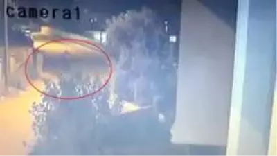 Ev sahibi ile göz göze gelen hırsız 2. kattan atlayarak kaçtı Ev sahibi ile göz göze gelen hırsız 2. kattan atlayarak kaçtı
