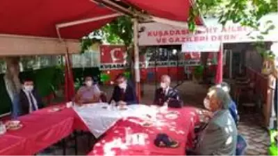 Kuşadası'nda gaziler günü kutlaması Kuşadası'nda gaziler günü kutlaması