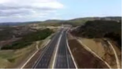Kuzey Marmara Otoyolu 5. Kesimi açılıyor - Drone görüntüleri Kuzey Marmara Otoyolu 5. Kesimi açılıyor - Drone görüntüleri