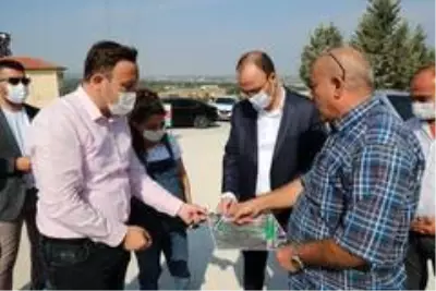 Pınarkent'te beton kilit parke döşeme çalışmaları başladı Pınarkent'te beton kilit parke döşeme çalışmaları başladı