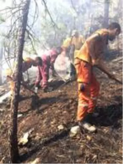Pozantı'daki yangının kaderini 2 bin 300 metre tırmanan personel değiştirdi Pozantı'daki yangının kaderini 2 bin 300 metre tırmanan personel değiştirdi
