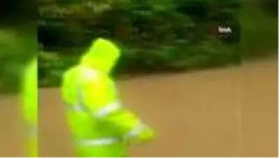 Rize'de sağanak sel ve heyelana neden oldu Rize'de sağanak sel ve heyelana neden oldu
