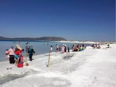Salda Gölü imar planı onaylandı Salda Gölü imar planı onaylandı