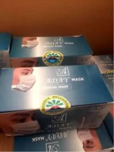 Suluova'da öğrencilerin maskeleri belediyeden Suluova'da öğrencilerin maskeleri belediyeden