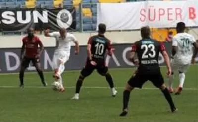 Gençlerbirliği Konyaspor karşılaşması berabere bitti
