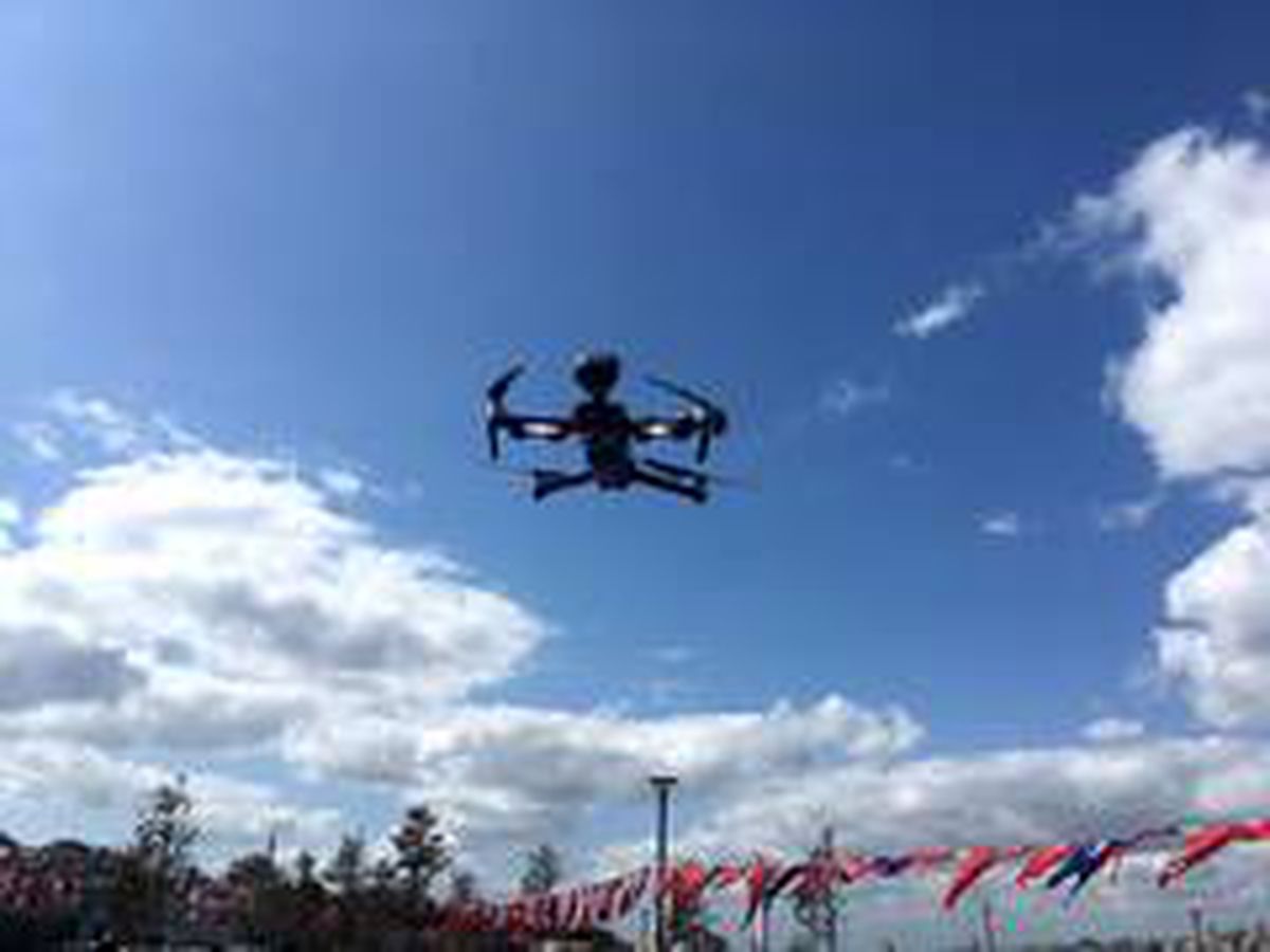 Üsküdar'da drone destekli koronavirüs denetimi